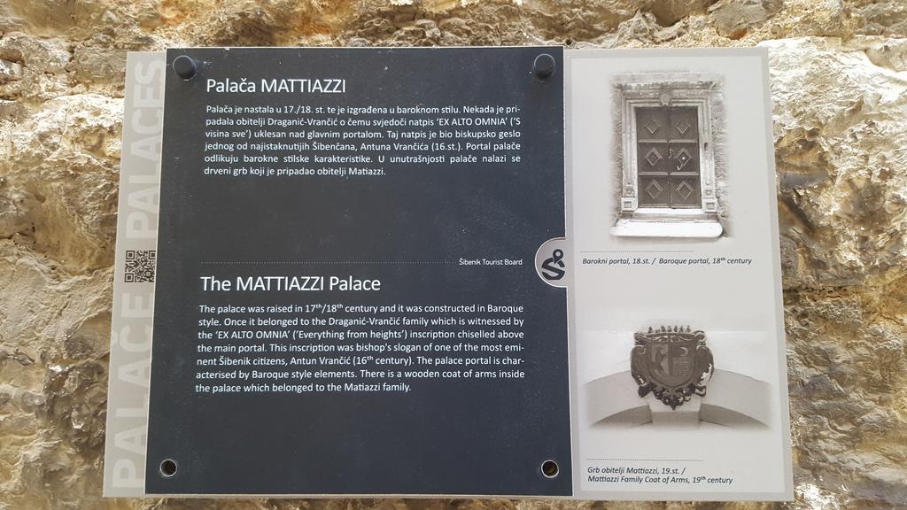 The Palace Mattiazzi Room Sibenik Exterior photo